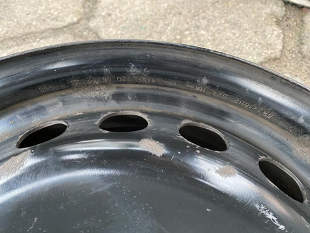 Felgi stalowe 16 cali 5x114,3 ET43 Renault Megane Scenic nrS20