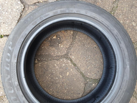 195/55R16 Dunlop Sp Sport 01 RSC para opon lato 4,5mm nr6828