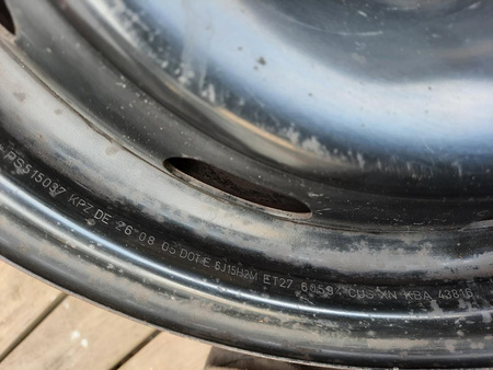 Felgi stalowe 15cali Peugeot 206 307 206cc Citroen C3 4x108