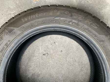 185/60R15 Hankook Winter Icept RS Para 2sztuki Opon Zima 7mm 1555