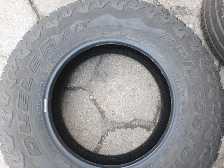 245/75R17 Bridgestone Dueler A/T para opon lato 10,2mm nr7645