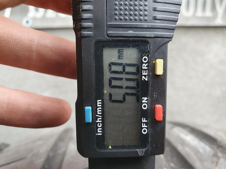 235/55R17 Nexen N8000 para opon lato 5,6mm nr7207