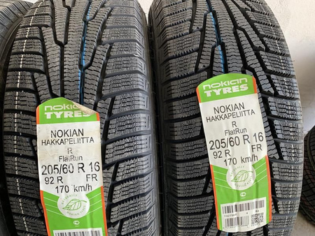 205/60R16 205/60 Nowe Nokian Hakkapeliitta R RFT RSC komplet opon zima