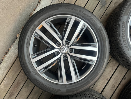 Oryginał koła 235/50R19 5NA Vw Tiguan Passat Golf Hankook lato nowe