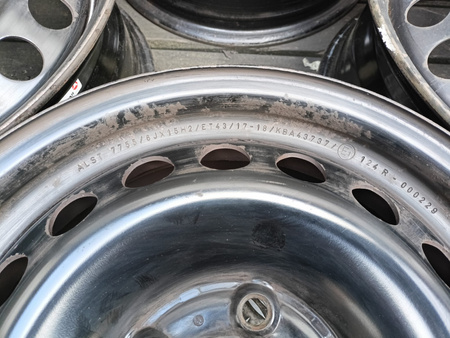 Felgi stalowe 15cali VW Passat Golf Caddy Jetta Transporter