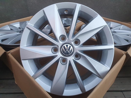 Oryginał Felgi 15" 5G0 Volkswagen Golf Seat Leon Skoda Octavia F505