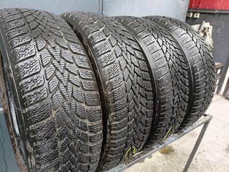 185/60R15 Dunlop Winter Response 2 komplet opon zima 7,1mm nr5629