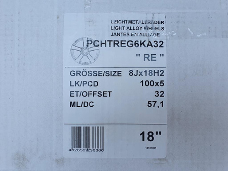 Nowe felgi aluminiowe 18cali Seat Leon Ibiza 5x100 ET32