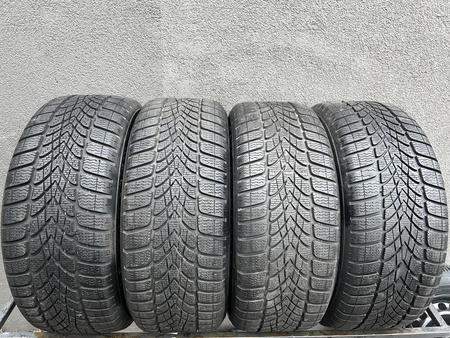 225/50R17 Dunlop Sp Winter Sport 4D RSC komplet opon zima 8,0mm nr7435