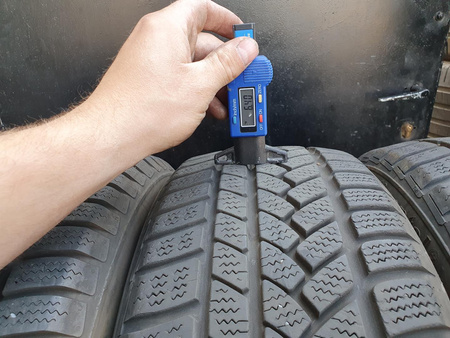 185/55R15 Continental ContiWinterContact komplet opon zima 7,8mm nr5479