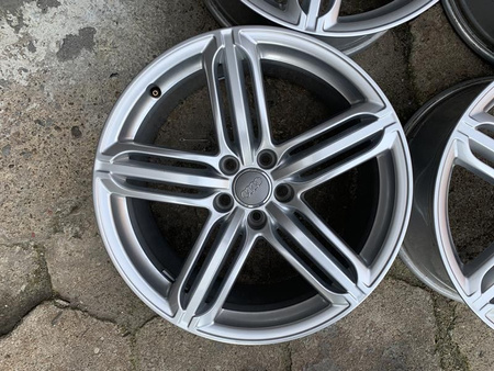 Oryginał Felgi 8,5J 19cali 8U0 AUDI Q3 S-LINE A3 A4 B7 A6 C6 POMPEI nr906