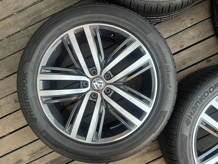 Oryginał koła 235/50R19 5NA Vw Tiguan Passat Golf Hankook lato nowe