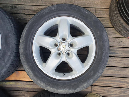 Oryginał koła 245/60r18 7L5 Porsche Cayenne 5x130 Kumho zima