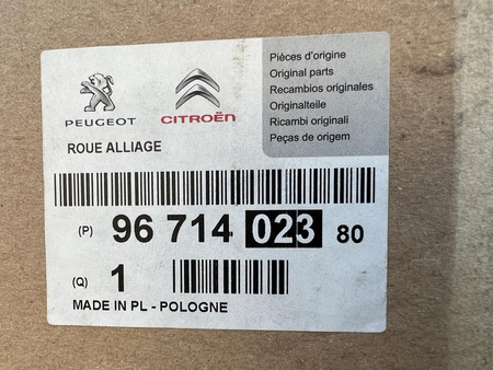 Oryginał felgi 18cali Peugeot 3008 4008 407 5008 607 5x108