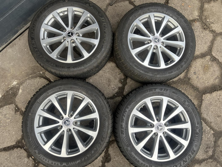 Oryginał koła 225/55R17 Mercedes E klasa W213 A213 Dunlop 6,7mm zima