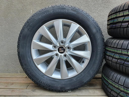 Oryginał koła 215/60R16 Seat Ateca Alhambra Continental XL zima nowe