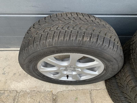 Oryginał koła 235/65R17 8R0 AUDI Q5 SQ5 S-LINE opony zima 7,6mm