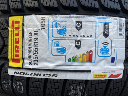 Oryginał koła 235/55R19 Renault Espace 5x114,3 et40 Pirelli zima