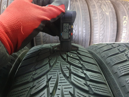 175/65R15 Nokian WR D3 komplet opon zima 7,2mm nr5201