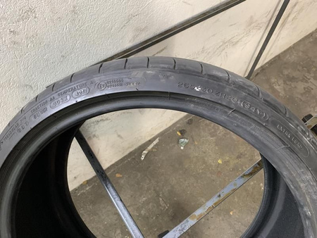 265/30R20 Michelin Pilot Super Sport XL opona lato 5,9mm P2