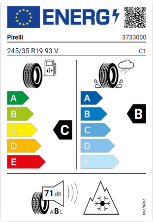 245/35R19 Pirelli P Zero Winter 93V XL opona zimowa montaż gratis