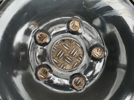 Oryginał felgi stalowe 15cali VW Rabbit Eurovan Seat Altea Leon