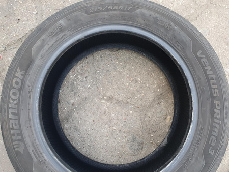 215/55R17 Hankook Ventus Prime 3 para opon lato 5,8mm nr7087