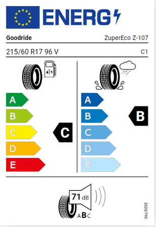 215/60R17 Goodride Z-107 96V opona letnia montaż gratis