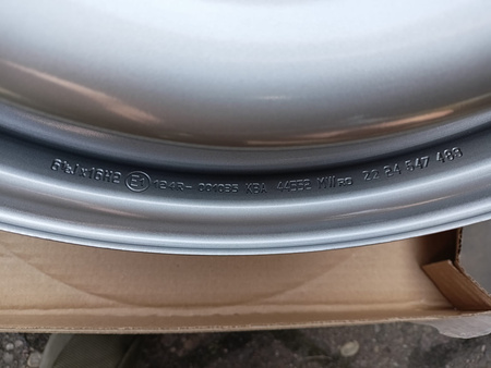 Felga stalowa 16cali Mercedes Sprinter II Vw Crafter 30 6x130