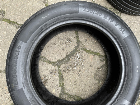 235/55R19 Continental EcoContact 6 XL komplet opon lato 6,2mm nr9462
