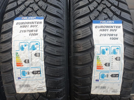215/70R16 Falken HS01 SUV komplet opon zima nowe 6554