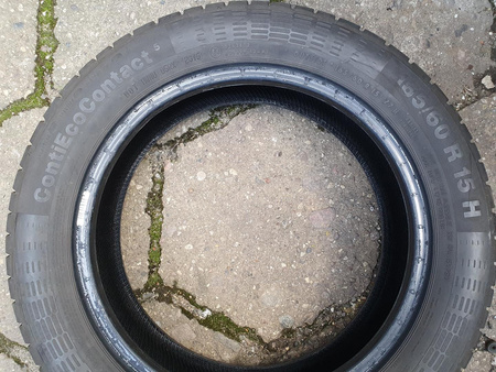 165/60R15 Continental ContiEcoContact 5 komplet lato 6,6mm nr5464