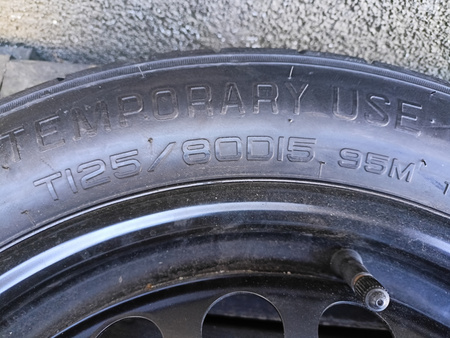 Oryginał koło dojazdowe Kia Rio Stonic 125/80R15 Maxxis Spare 4x100