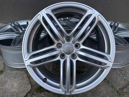 Oryginał Felgi 8,5J 19cali 8U0 AUDI Q3 S-LINE A3 A4 B7 A6 C6 POMPEI nr906