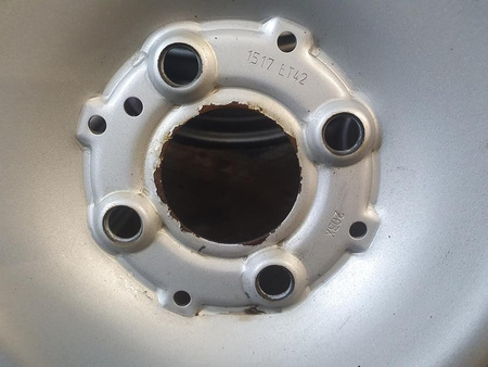 Felgi stalowe 15cali Smart ForFour ForTwo 4x100 5,0x15 5,5x15