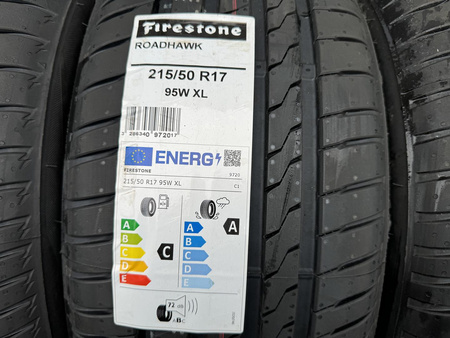 215/50R17 Firestone Roadhawk komplet opon lato nowe nr7148