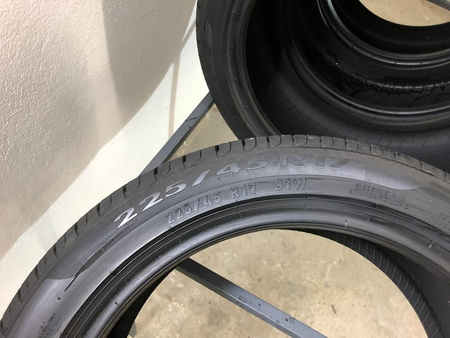 225/45R17 Pirelli Cinturato P7 komplet opon opony letnie 7,6mm nr178