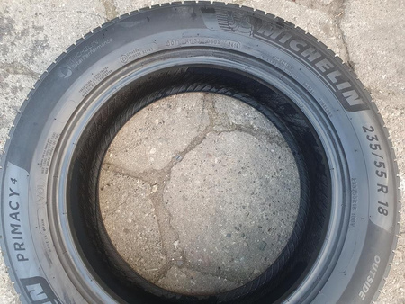 235/55R18 Michelin Primacy 4 para opon lato 6,2mm nr8375
