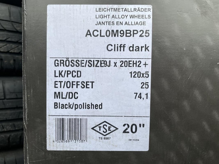 Felgi 20cali AEZ BMW 5 E34 6 E24 7 E32 8 E31 M5 E34 M6 E64 X5 X6