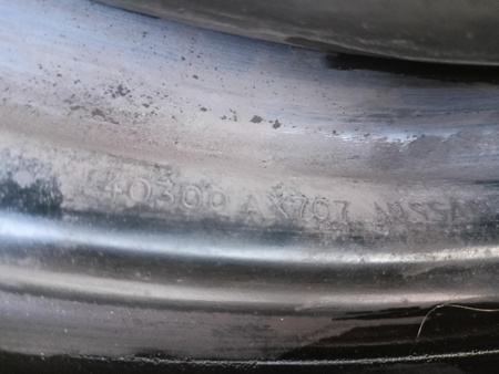 Oryginał felga stalowa 15cali Nissan Cube Micra Note March