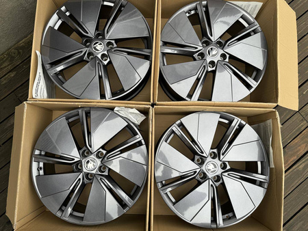 Oryginał felgi 19cali 5LA Skoda Karoq Octavia Superb Enyaq 5x112