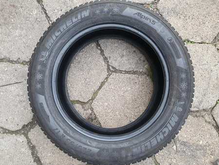 225/55R17 Michelin Alpin 5 komplet opon zima 7,9mm nr7798