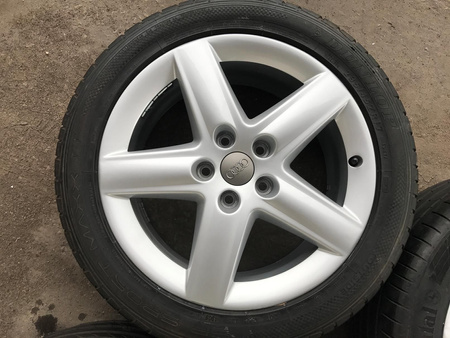 Oryginał koła felgi 235/45 17 cali audi 8P0 A3 S3 A4 B6 B7 Vw passat 6,8mm