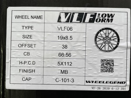 Felgi 19cali Audi BMW Seat Skoda Mercedes Ford et38 5x112