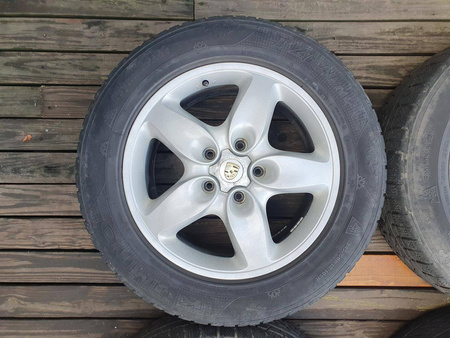 Oryginał koła 245/60r18 7L5 Porsche Cayenne 5x130 Kumho zima