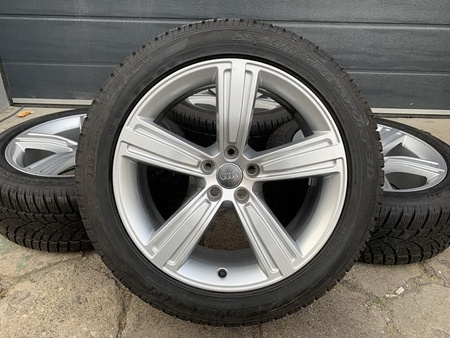 Oryginał koła zima 235/50R19 Audi S8,A8,D5,4N0 Dunlop 8,3mm