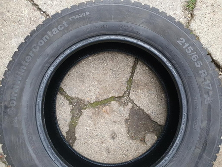 215/65R17 Continental ContiWinterContact TS830P para zima 7,1mm nr7835