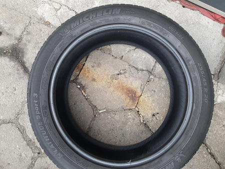 255/45R20 Michelin Latitude Sport 3 para opon lato 5,5mm nr2373