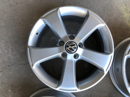 Oryginał felgi 17 cali vw 1K8 scirocco golf gti gtd 5 6 7 passat B6 B7 touran tiguan 5x112 nr719