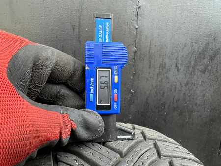 195/65R15 Michelin Alpin 6 komplet opon zima 6,3mm nr5494